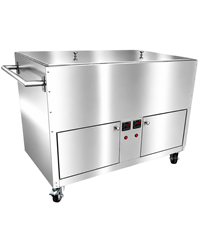 PRIMO Wax Hands 305 Commercial Workstation with cabinet doors closed